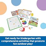 Learning Resources Skill Builders Summer Learning Activity Set PreK to Kindergarten, 320 Pieces, Ages 4+, Learning to Read for Kids, Handwriting Practice for Kids, Reading Games