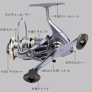 リール hiro1620 Amazon | AACV スピニングリール 釣りリール 1000番 2000番 3000