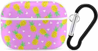 AirPodsproのかばー Amazon.com: Pineapple Print Case Cover for AirPods Pro Case