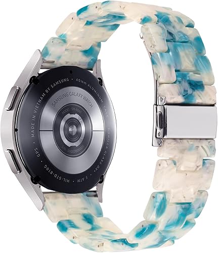 Vista 165 de Correas compatibles con Samsung Galaxy Watch 7 / FE / 6/6 Classic / 5/5 Pro / 4/4 Classic / 3 de 1.614 in / Huawei GT3 de 1.654 pulgadas, 0.787