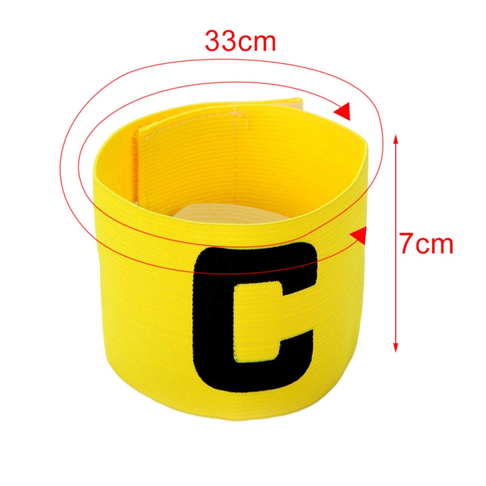 Lot De 5 Bracelets De Capitaine De Football – Enfant – Élastiques – Professionnel – Nylon