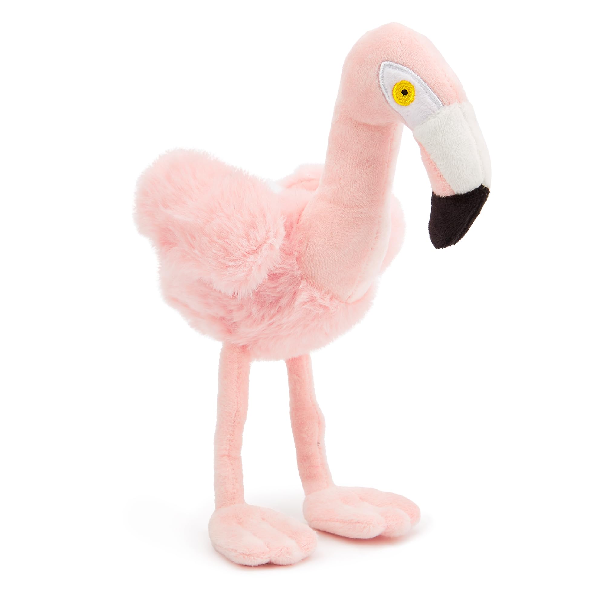 Zappi CoUltra Soft Flamingo Plush Toy (20cm Length) - 100% Recycled, Eco-Friendly, Newborn Gift, Realistic Lifelike