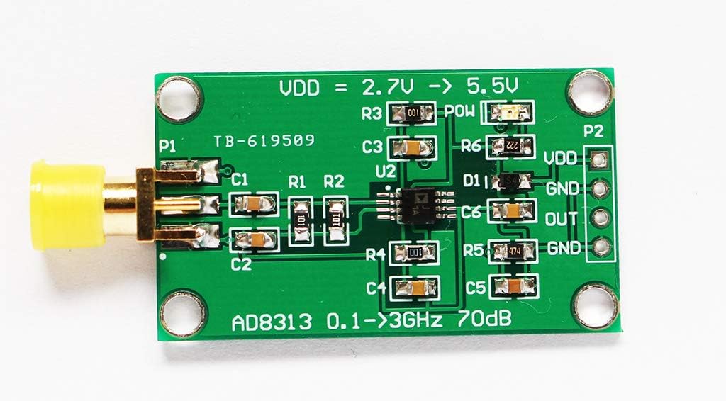 AD8313 0.1 GHz to 2.5 GHz, 70 dB Log Detector/Controller Module