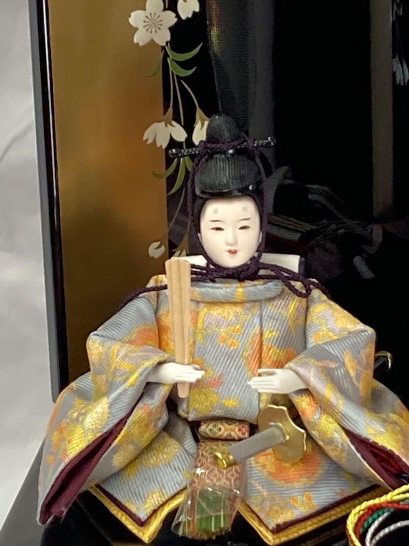 東京久月　雛人形　親王飾り収納セット・サイズ間口約４０×奥行約２５×高さ約３８㎝ 東京久月 雛人形 親王飾り収納セット・サイズ間口約40×奥行約25×高