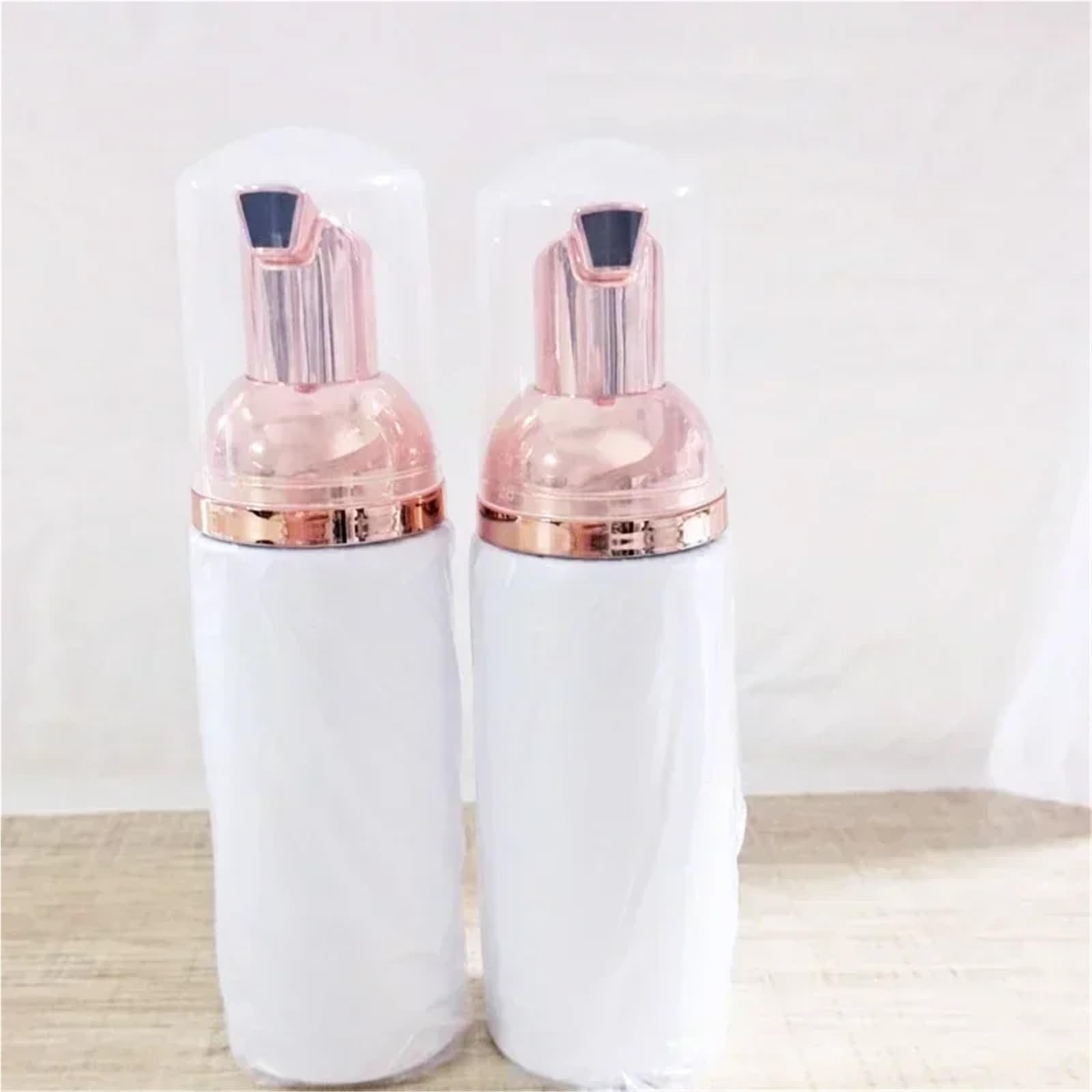 10/30/50 pezzi dispenser for bottiglie di schiuma plastica pompa cosmetica for ciglia sapone detergente for il viso vuoto in oro rosa Per Sapone, Shampoo E Lavaggio Viso