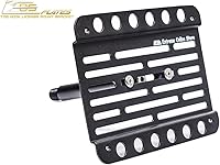 Vista 5 de Extreme Online Store Repuesto para modelos Infiniti G35 Coupé 2003-2005 Placa EOS versión 1 Gancho de remolque para parachoques delantero, soporte