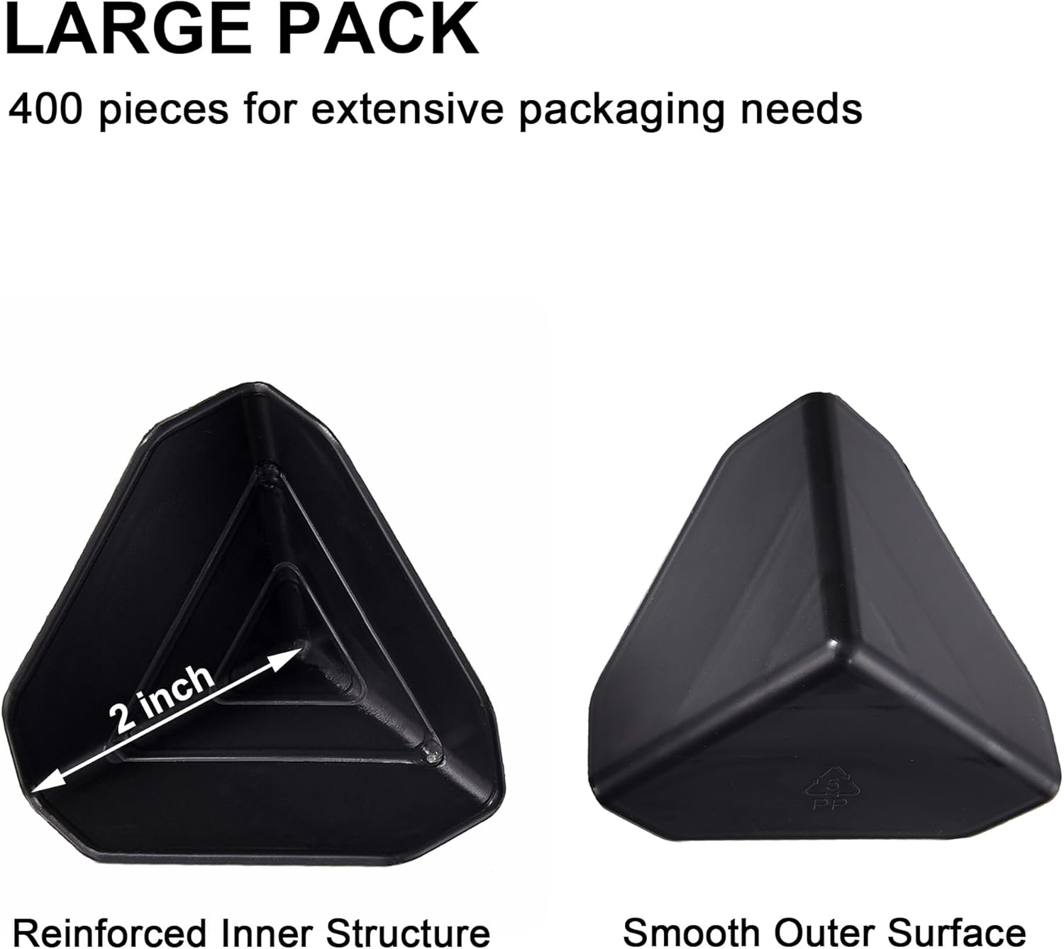 400 Pcs Box Corner Protector for Shipping, 2"x2"x2"