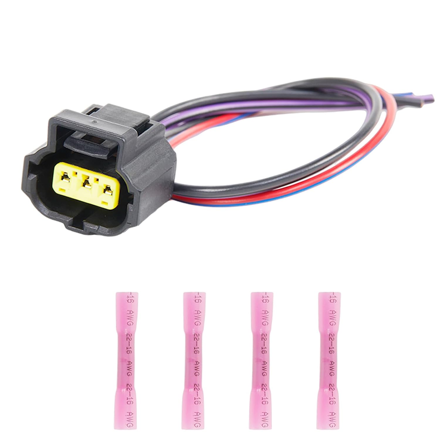 Alternator Regulator Plug Harness Lead Repair Alternator Repair Harness Pigtail Compatible with Ford F250 F350 Powerstroke 6.0L 7.3L