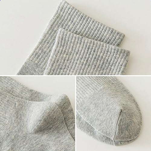 Womens Crew Ankle Long Socks for Women Black White Green Cotton Athletic Socks Stocking for Women Gift3