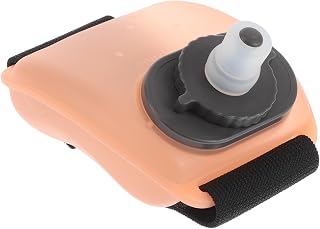 FOMIYES Wrist Water Bottle for Running, 200ml Silicone PP Sports Flask