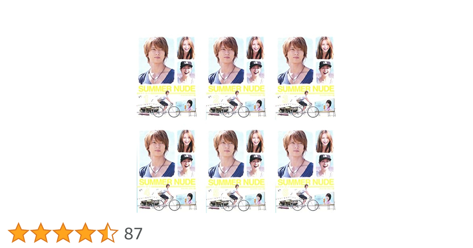 20日まで　SUMMER NUDE ディレクターズカット版 DVD 5巻セット Amazon.co.jp: SUMMER NUDE ディレクターズカット版 6(第11話