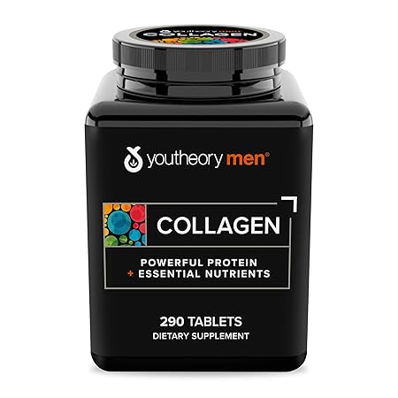 Collagen - Mens - Advanced - 290 Tablets by Youtheory