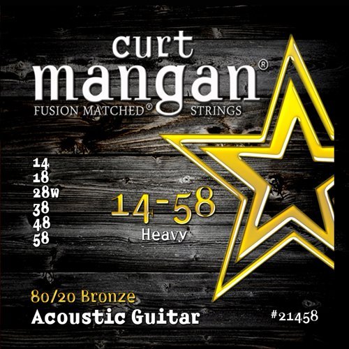 Curt ManganFusion Matched 80/20 Bronze Acoustic Strings (14-58)