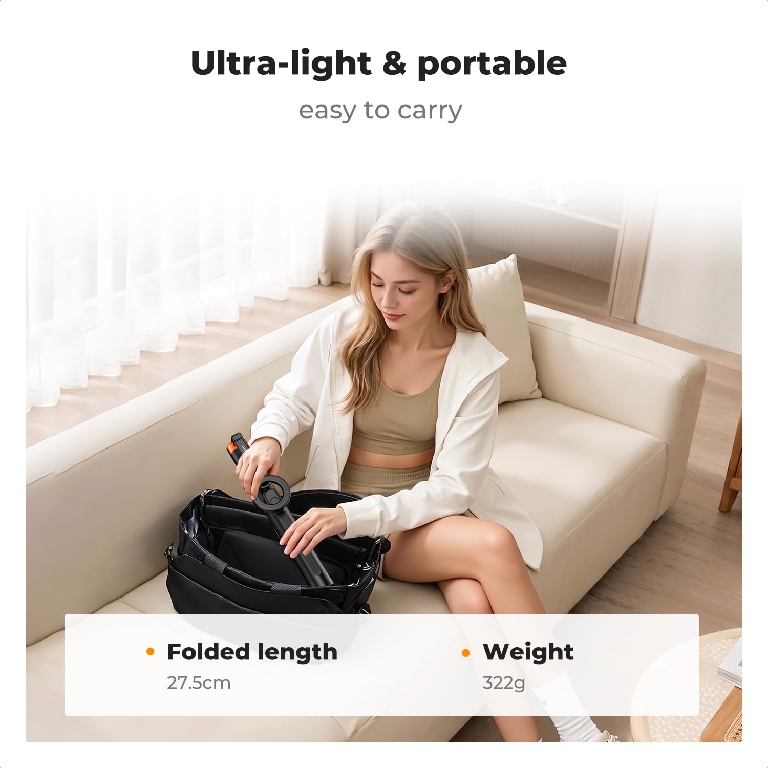 K&F CONCEPT 180cm Treppiede Mag-safe, Leggero Selfie Stick Mag-safe con Telecomando Bluetooth. Struttura in Alluminio, a 3 Assi per Vlog, Compatibile con iPhone 17 16 15 14 Pro e Pro Max e Android