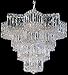 Schonbek 2714-40 Swarovski Lighting Equinoxe Chandelier, Silver