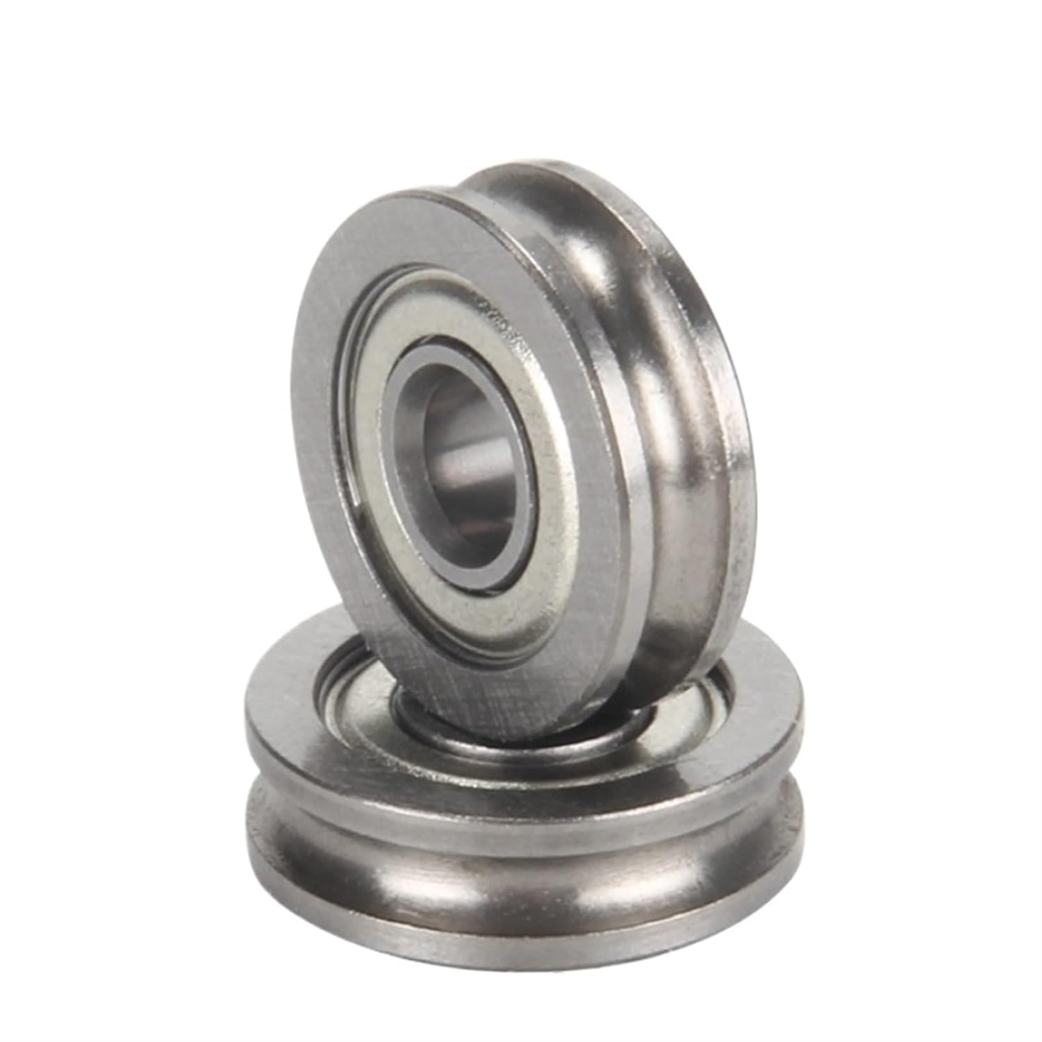 Deep Groove Ball Bearing 10PCS Micro Grooved Bearing 683 684 685 686 687 688 689 U V H Grooved Straightening Pulley 3 * 7 * 3 (Size : 686 6x13x5, Style : U-grooved)