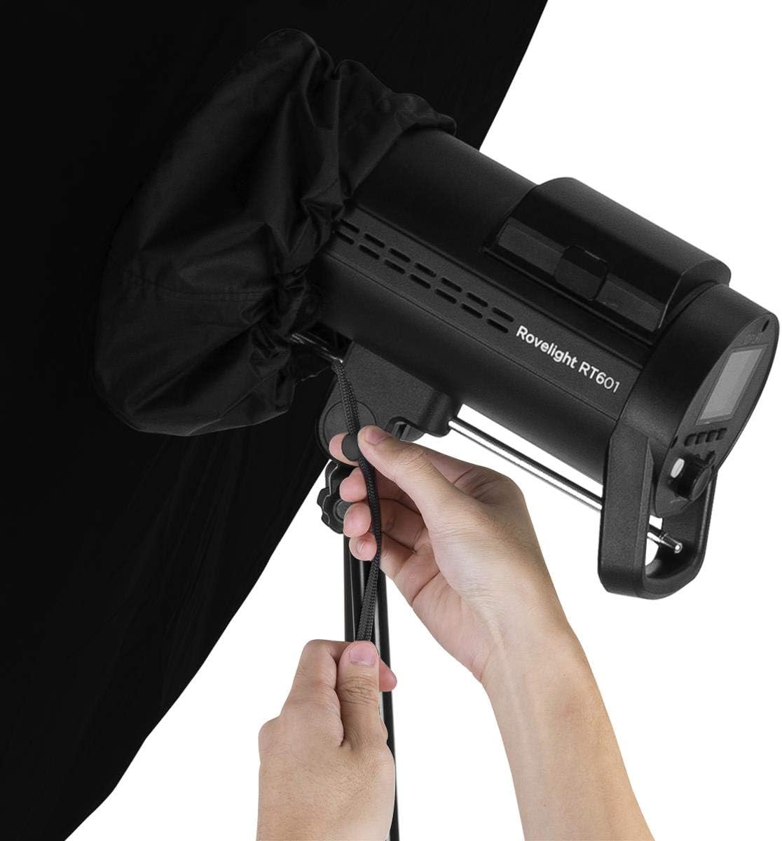 Glow Easy Lock 51" Translucent Umbrella Black Panel