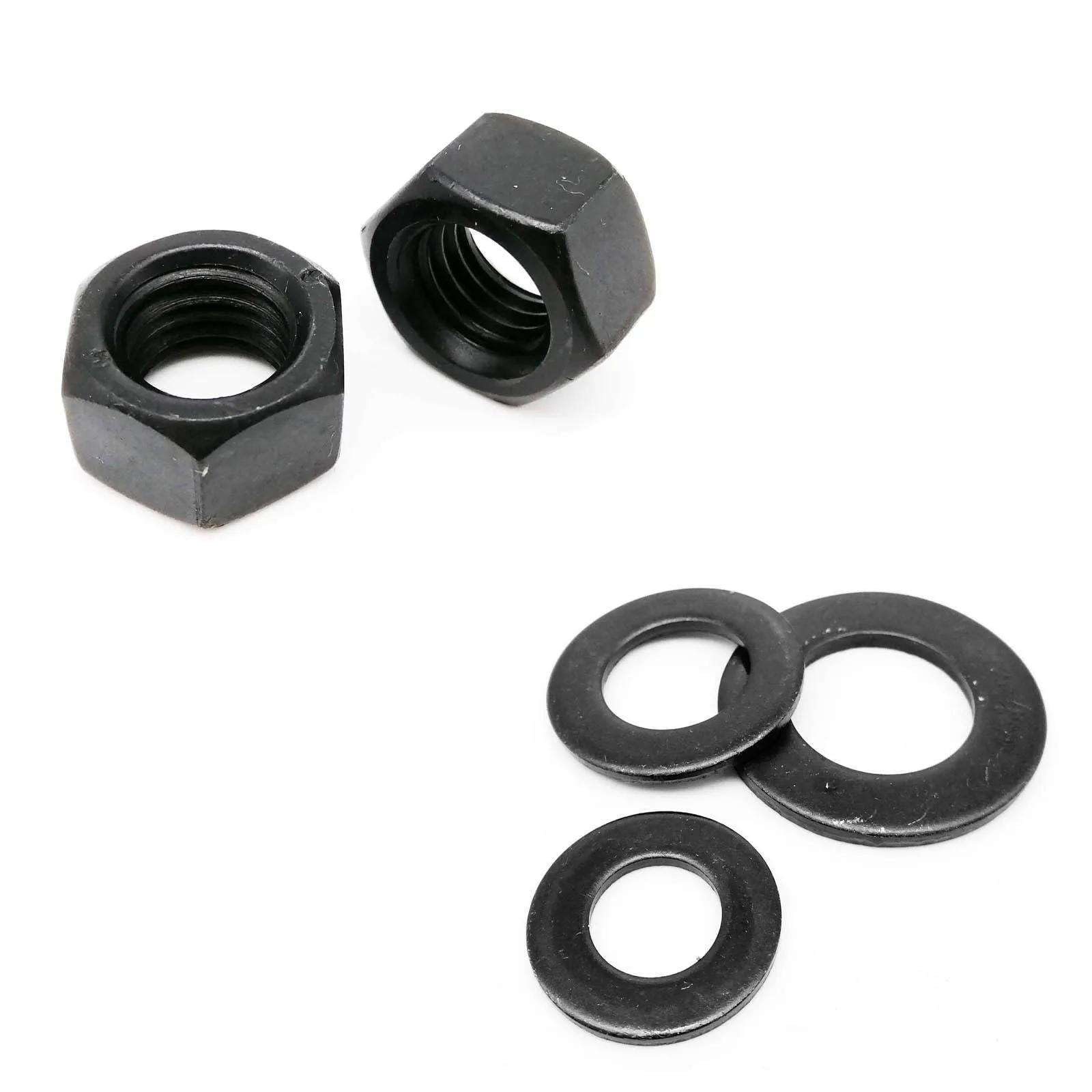M1.6 M2 M2.5 M3 M4 M5 Negro Grado 10.9 Acero Hexagonal Hexágono Socket Botón Tornillo Tornillo Tuerca