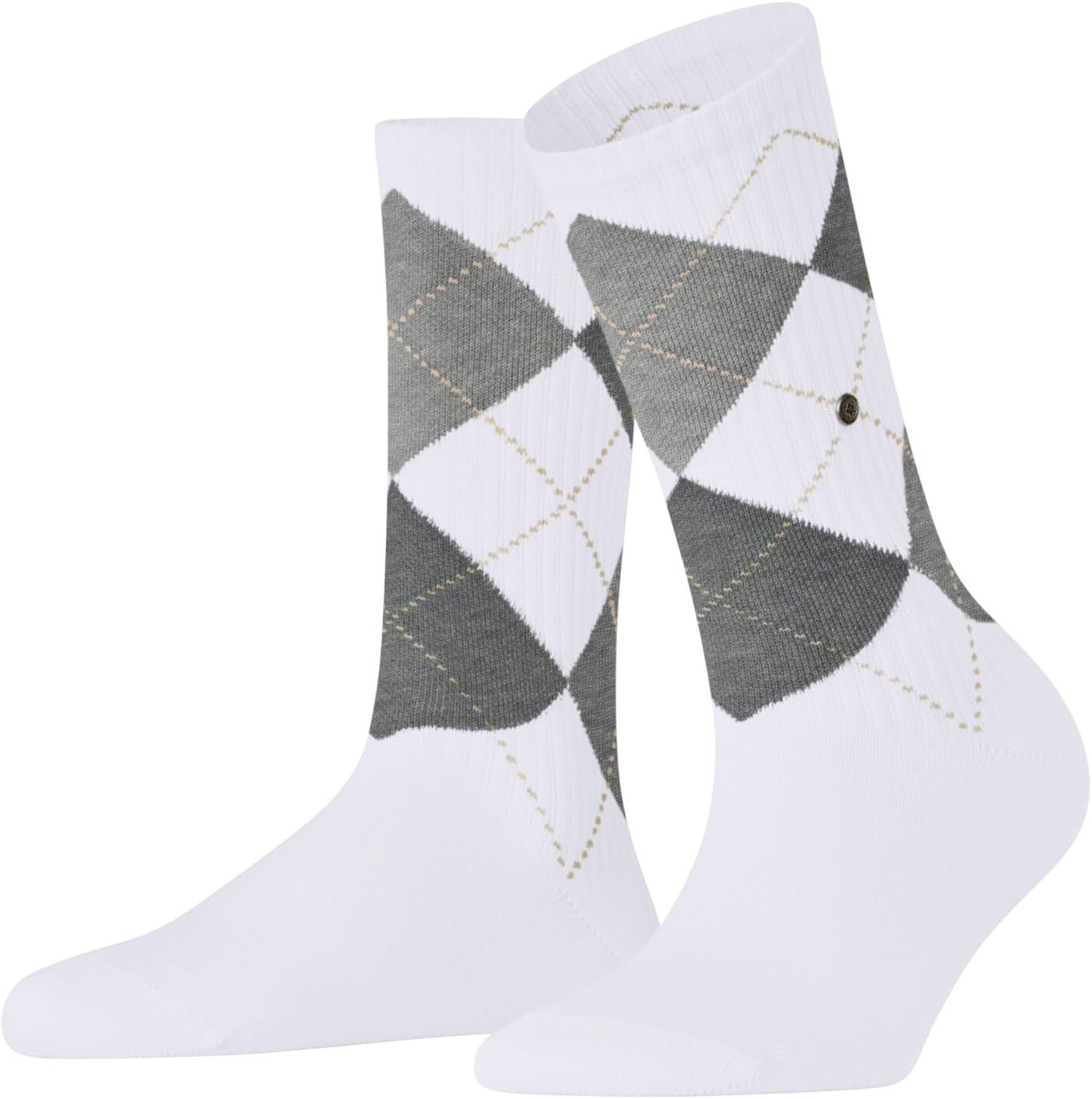 Burlington Chaussettes Femmes Fleet Street Coton Opaque Côtelées - Confort & Style Classique