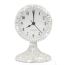 Luxury Rhinestone Small Alarm Desk Table Clock Morning Call Handmade Fashion Design for Bedroom photo Luxury Rhinestone Small Alarm Desk Table Clock Morning Call Handmade Fashion Design for Bedroom
