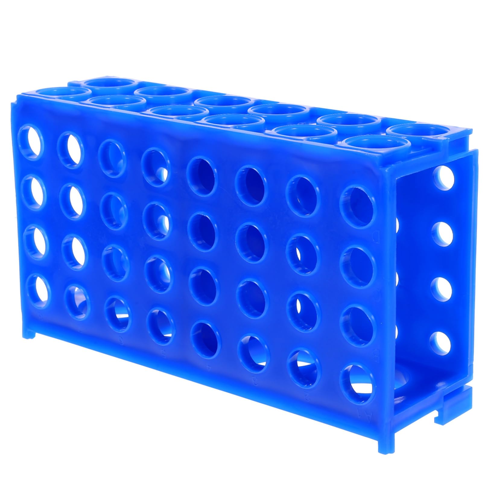 Mobestech 5pezzi Porta Provette Da Laboratorio Multiuso Supporto Per Provette e Tubo Di Campionamento Struttura Compatta e Facile Da Pulire Organizzatore Per Esperimenti Biologia e Chimica