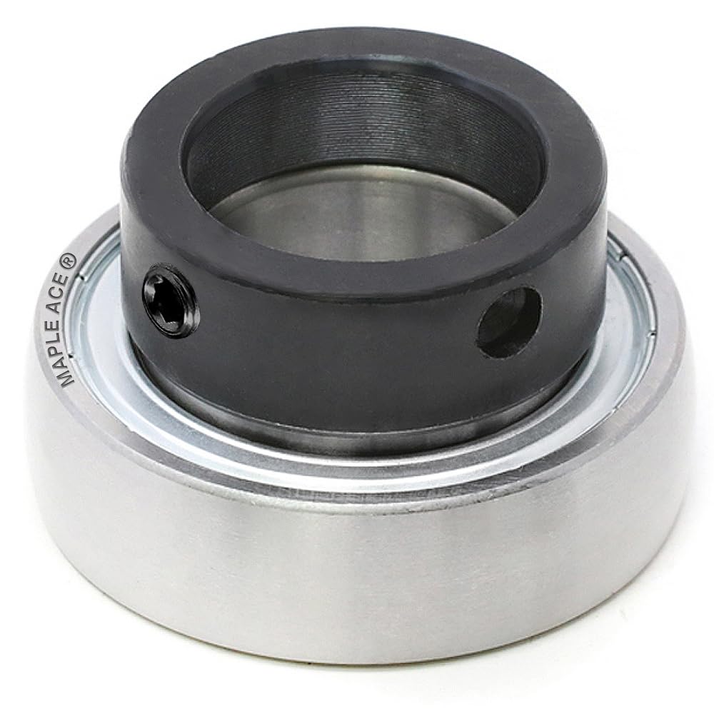 MAPLE ACE SA207-21 Insert Bearing - 1-5/16 Bore Spherical OD With Eccentric Locking Collar