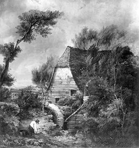 The Old Mill John Constable grand tableau sans reflet pour grand mur - 2