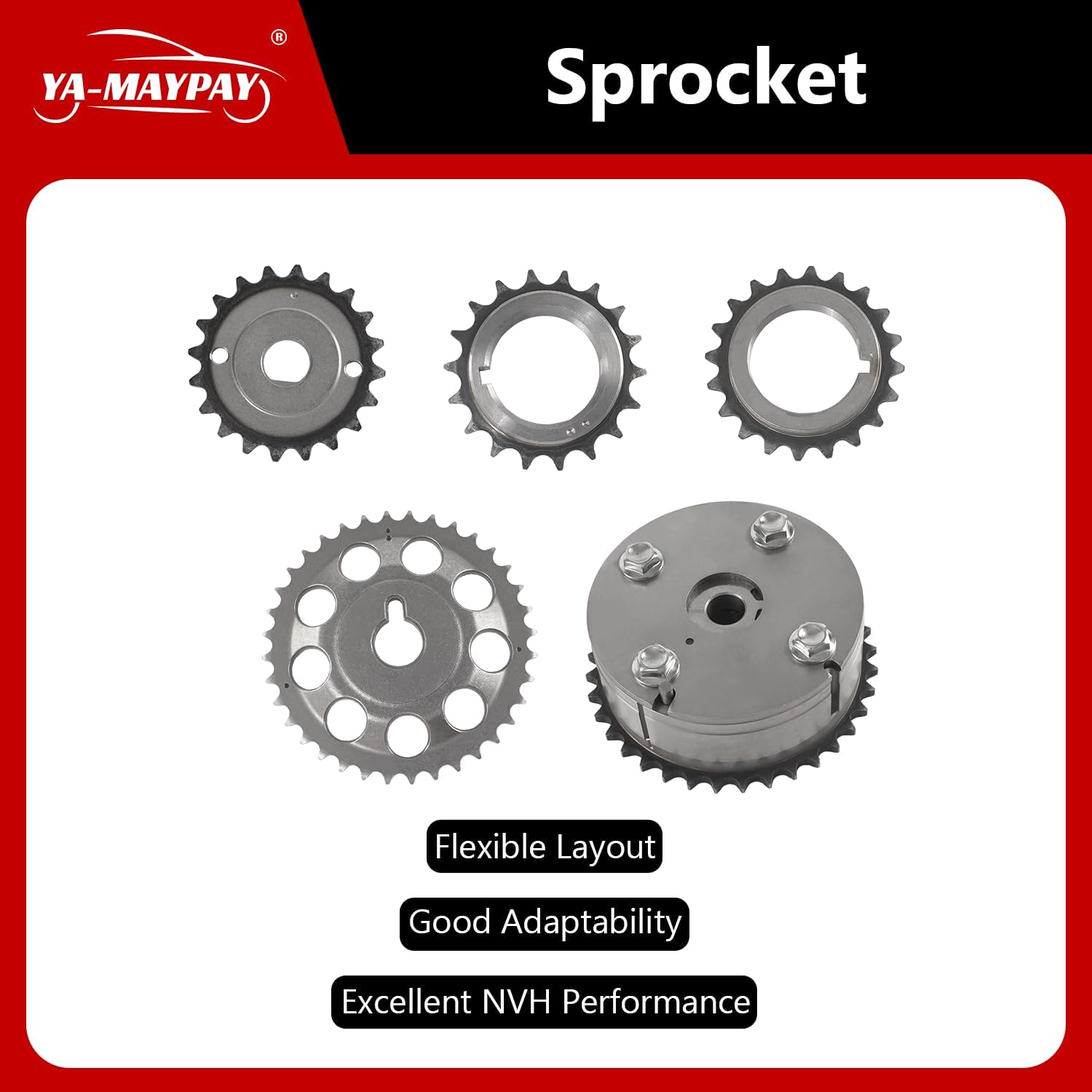 Timing Chain Kit Sets Compatible with Toyota 2012-2015 Prius 5ZR-FXE 1.8L,For 2010-2015 CT200H 2ZR-FXE 1.8L,2011-2015 CT200H 5ZR-FXE 1.8L