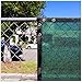 ColourTree 2nd Generation 4' x 50' Green Fence Privacy Screen Windscreen Cover Fabric Shade Tarp Netting Mesh Cloth - Commercial Grade 170 GSM - Heavy Duty - 3 Years Warranty - Custom