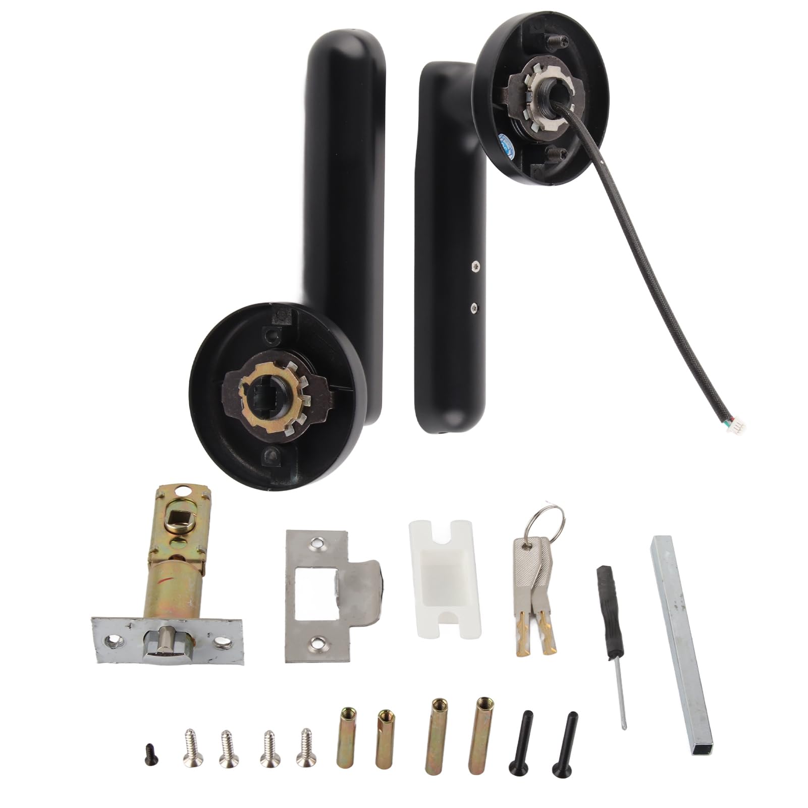 Secure Biometric Fingerprint Door Lever Lock Keyless Entry for
