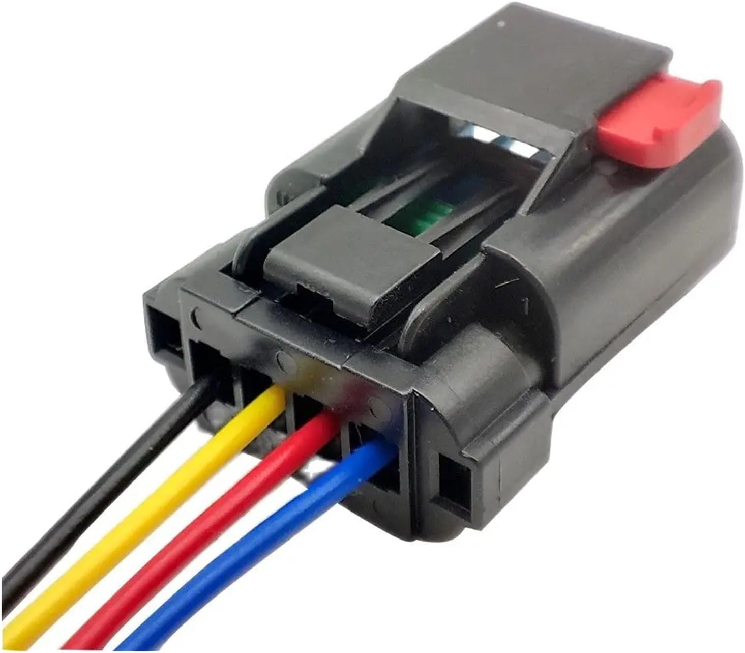 4PIN Engine Cooling Fan Electronic Starter Relay Connectors for Chrysler,for Fuel Pump Connector Wiring Tail Bridle for (10PCS)