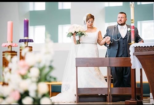 Miniatura 3 de Crystal Pearls Wedding Lasso white Gold Platedlazo De Boda an perlas Blancas de crystal terminado en tono orowhite Pearls Gold Plated Wedding