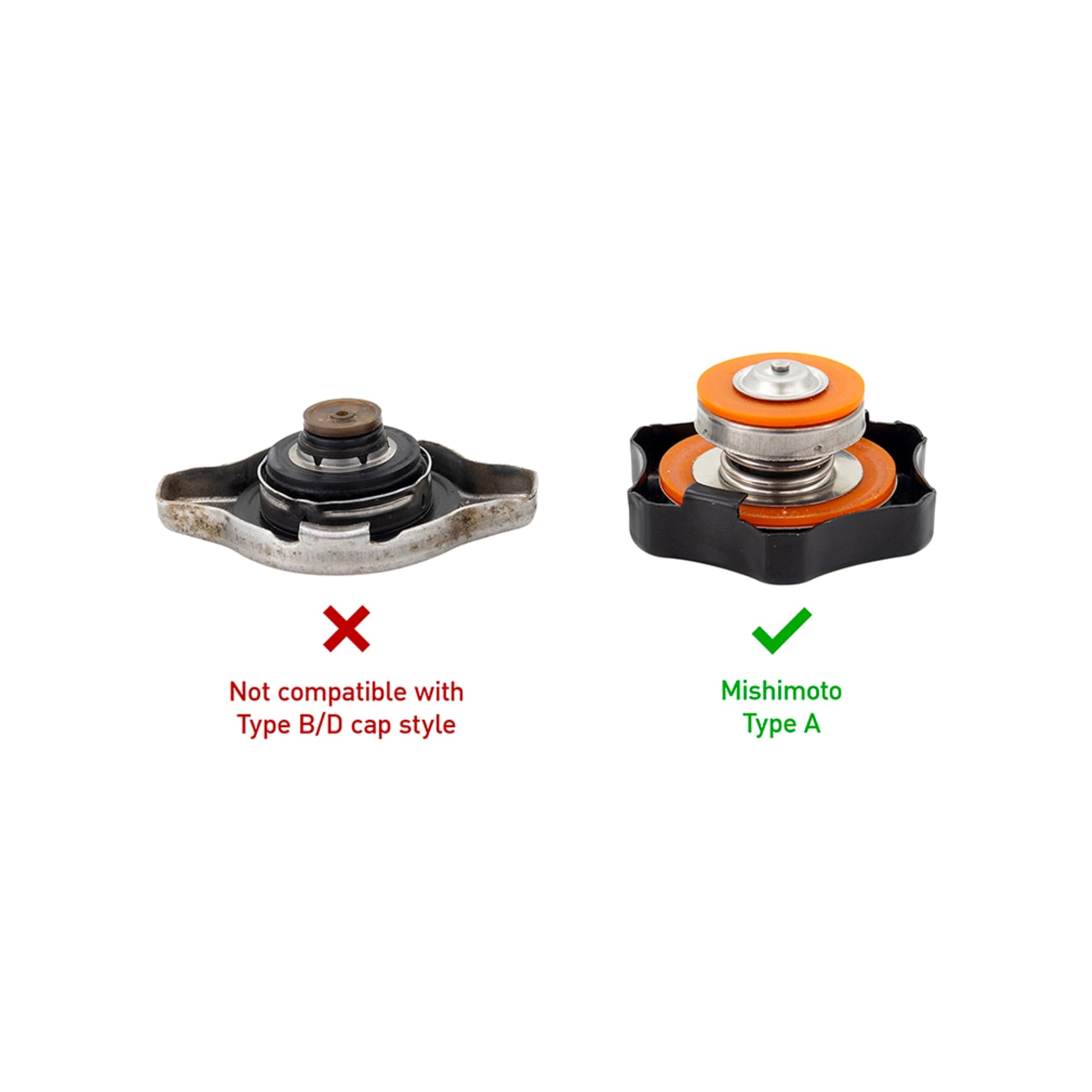 Snapklik.com : Mishimoto High-Pressure Radiator Cap, 1.3 Bar