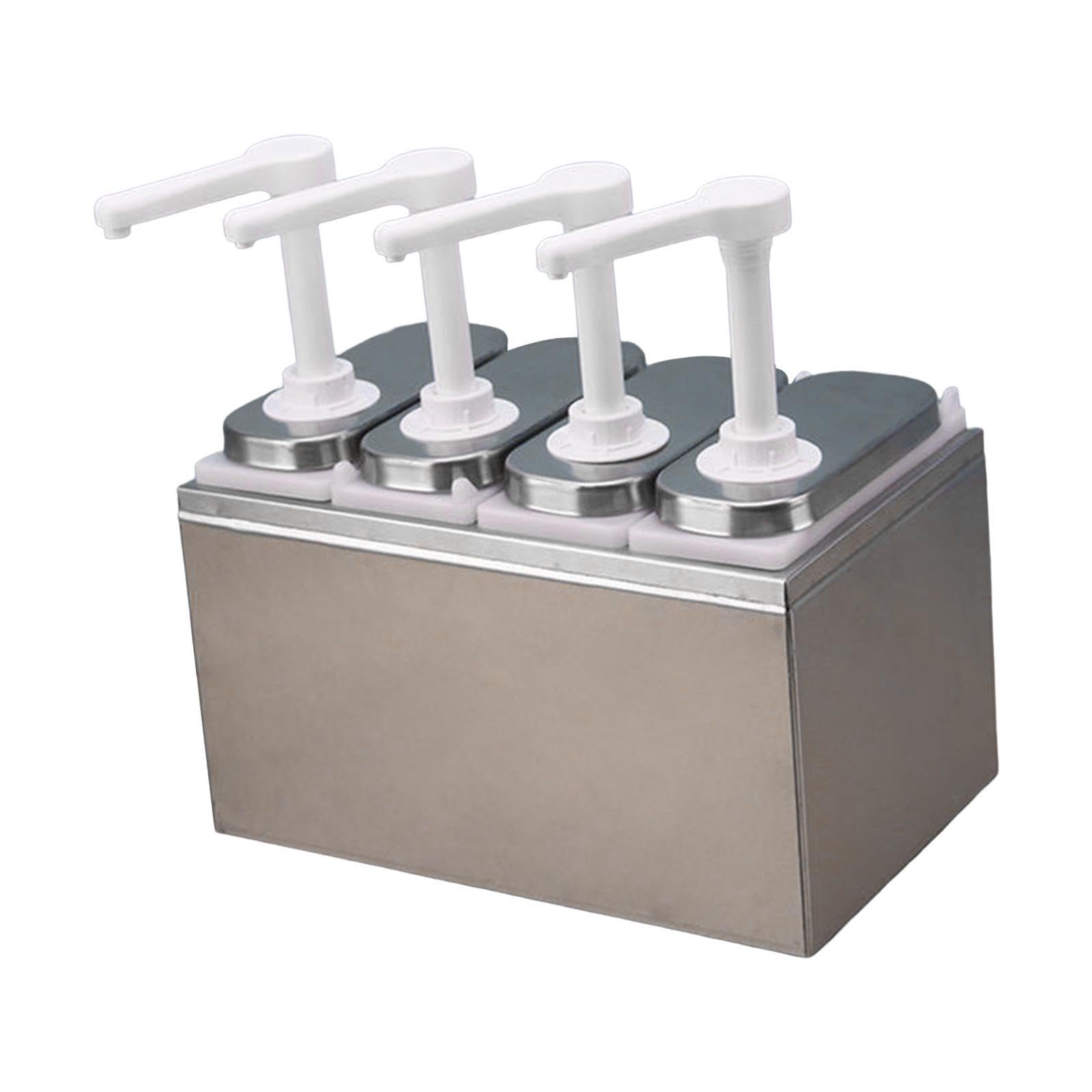 Pompa per salsa manuale, pompa per condimento, bottiglia, facile da pulire, soluzione versatile per risparmiare tempo, dispenser per salsa semplice da