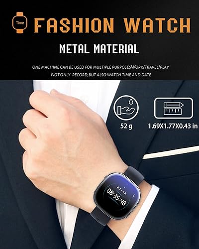 Miniatura 3 de Reloj de cámara oculta de 32 GB 1080p con reproducción, cámara oculta HD1080P con pantalla de tiempo, cámara de niñera, mini cámara