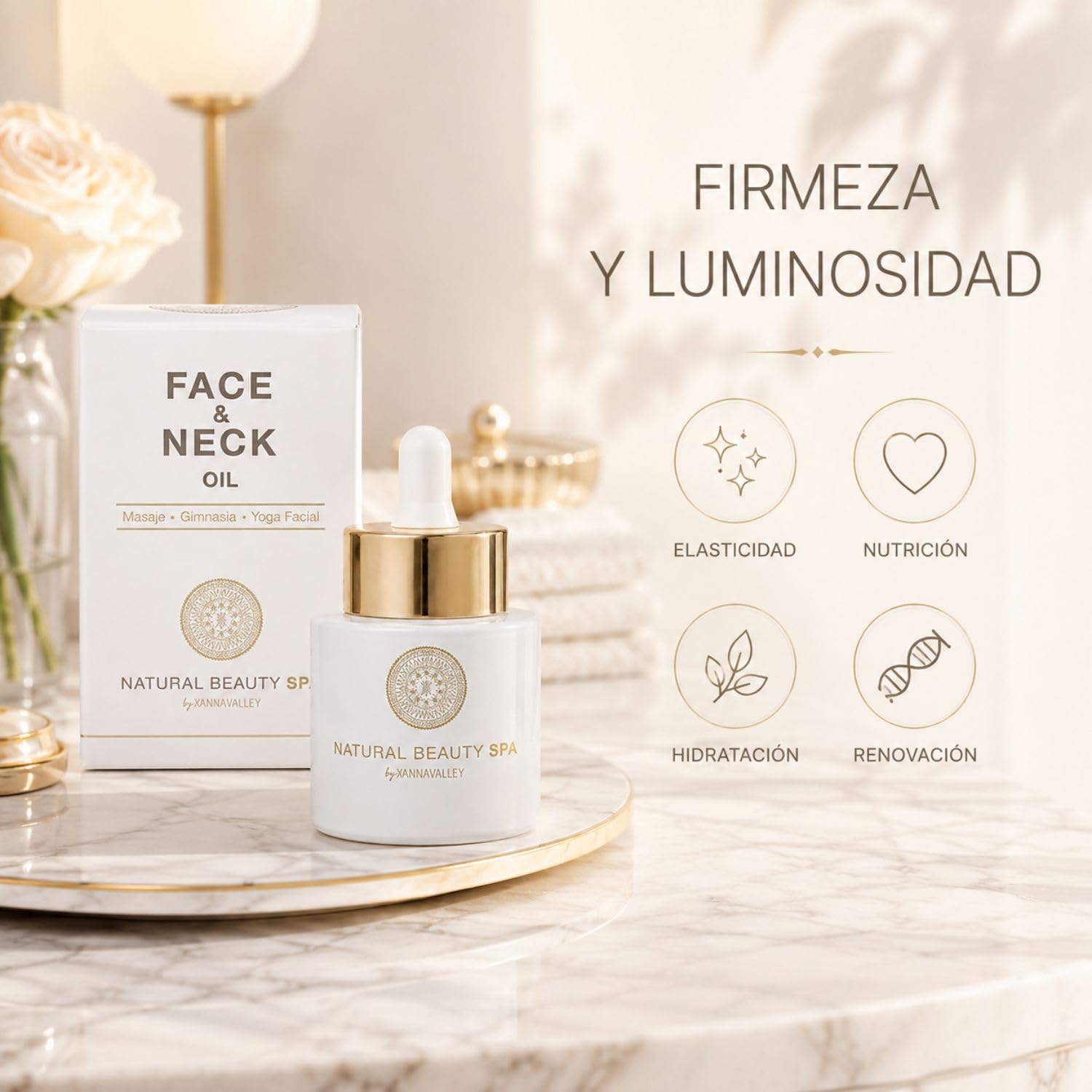 Sérum Facial 15 ml con Péptidos y Ácido Hialurónico