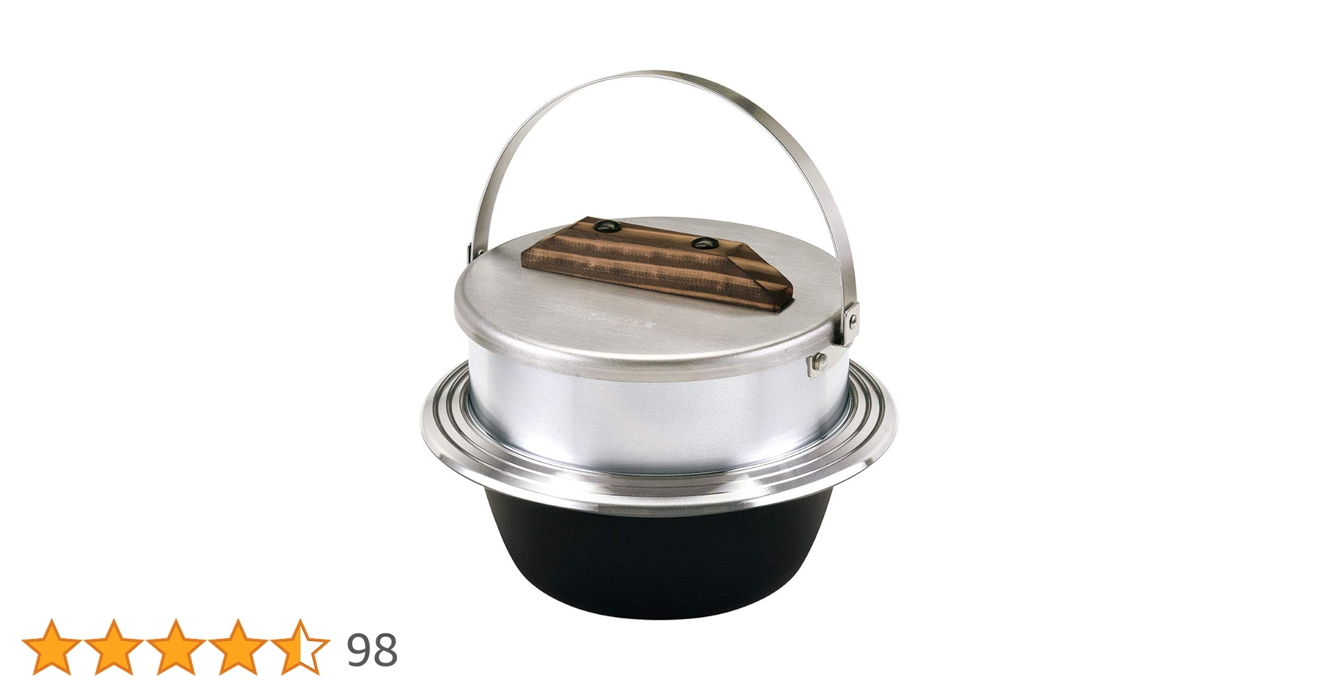 Amazon.co.jp: [ユニフレーム] キャンプ 羽釜 5合炊き 660201