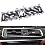 Goodithy Dashboard Middle AC Vent Grille Outlet Cover Front Center Air Conditioning Vent Grille Panel Replacement For BMW 5 Series GT F07 2010 2011 2012 2013 2014 2015 2016 2017 (Middle B)