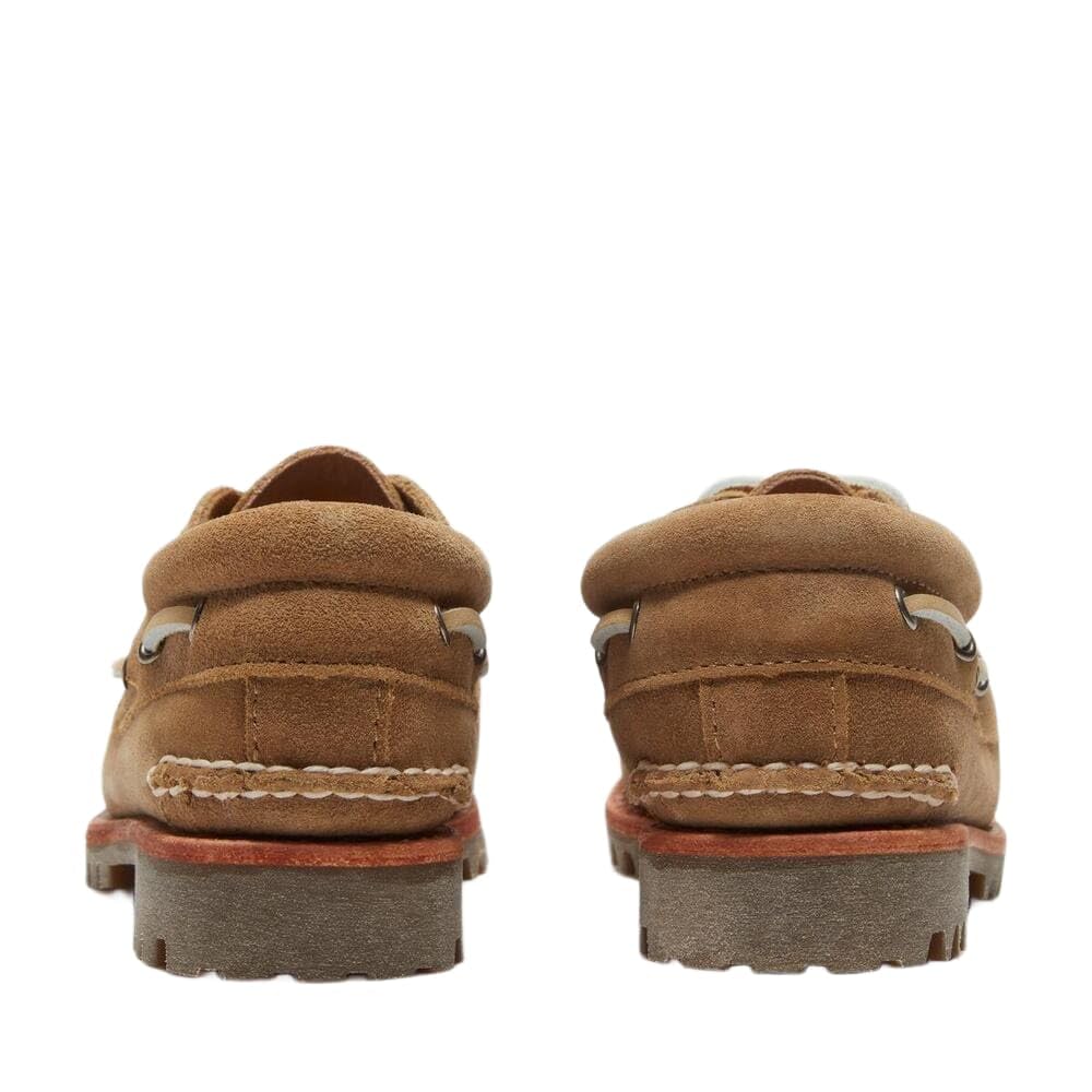 Timberland A2GNV Authentic Boat Mittelbeige Damenschuhe, Bootsschuhe mit Schnürsenkeln