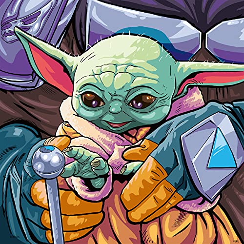 Ravensburger Star Wars The Mandalorian: Grogu Moments - Set de 3 Rompecabezas para Niños de 49 Piezas Cada Uno miniatura 2