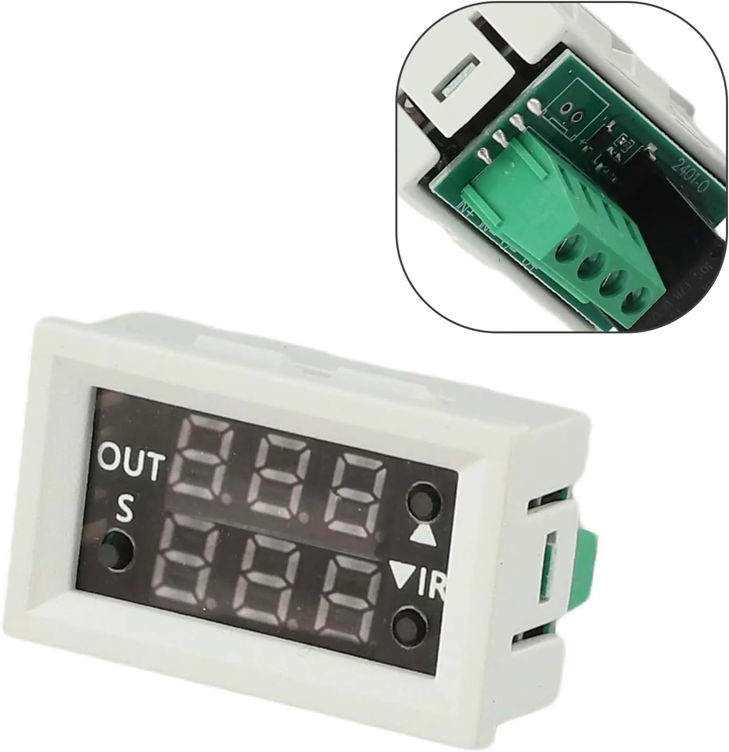 Timer Module 12V Time Relay Module Automation Control 18 Combination Functions Compact Design High Relay Load Capacity