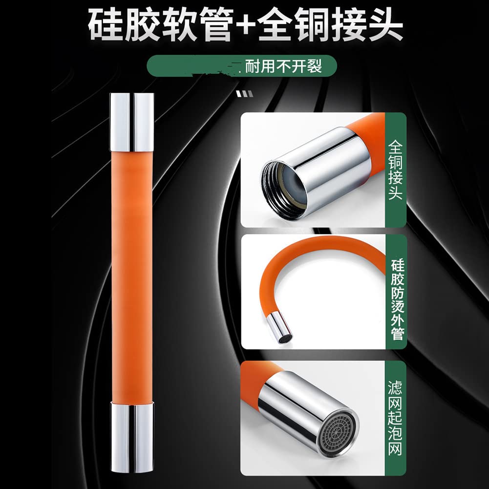 Prolunga Per Rubinetto 30cm - Girevole 360°, Antispruzzo, Per Cucina/Bagno - Foto 12