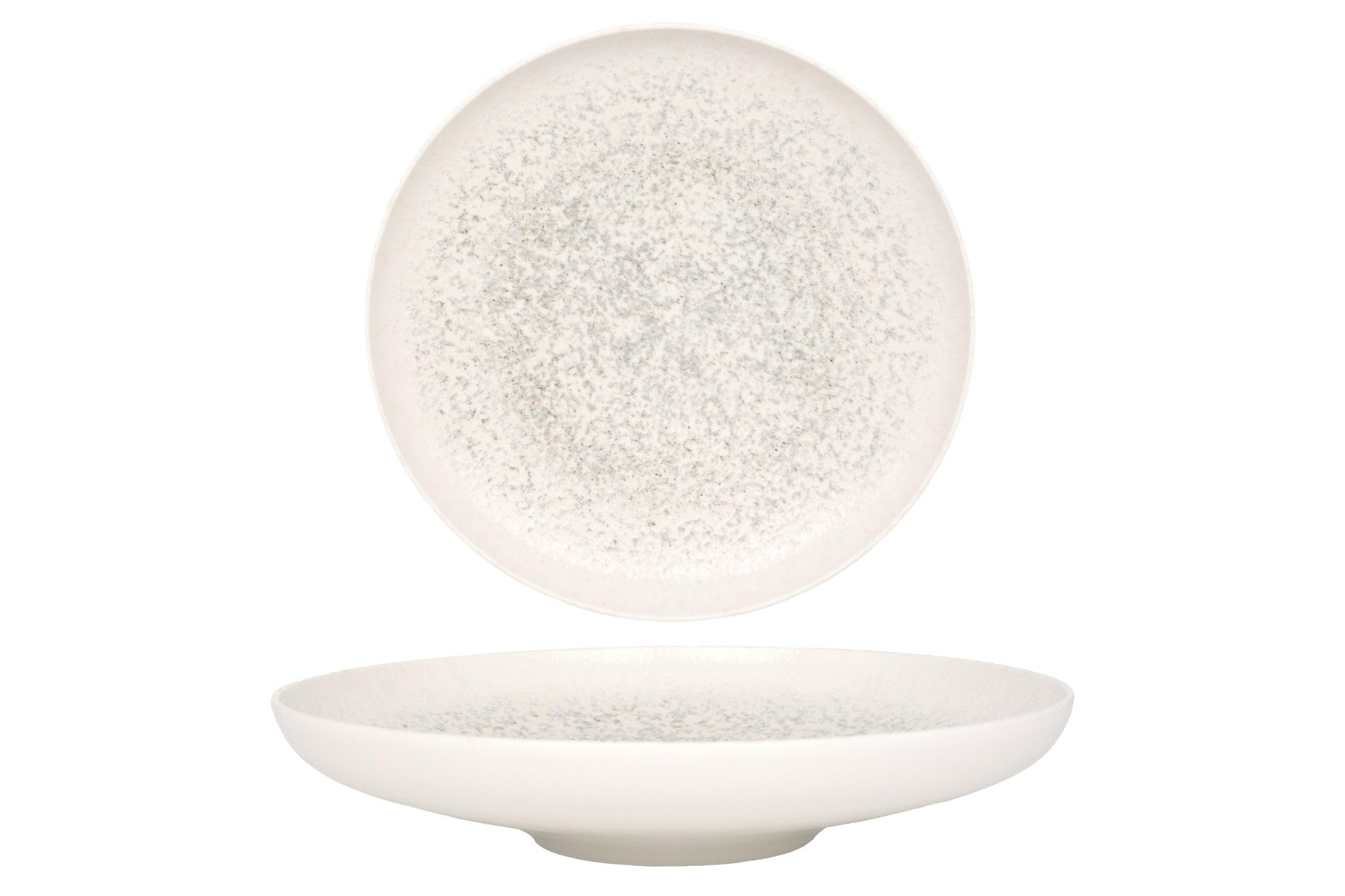Bonna Zestaw obiadowy - Lunar White - 24 sztuki - 6 Osób - Porcelana
