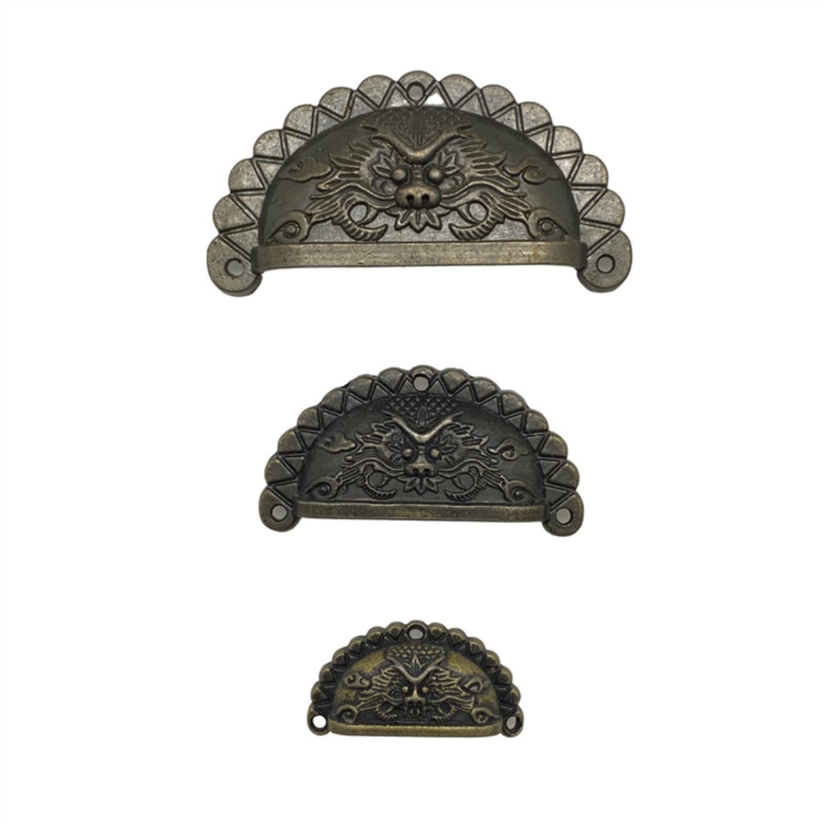 Poignée meuble zinc bronze pour remplacer un bouton cassé NALsa