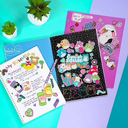 Fashion Angels Squishmallows Sticker Book - Includes 2000+ Squishmallows Stickers & 10 Sticker Collector Pages - Join The Squish Squad - Accessorize Notebooks, Journals - Ages 6 & Up, Multicolor #TOP4