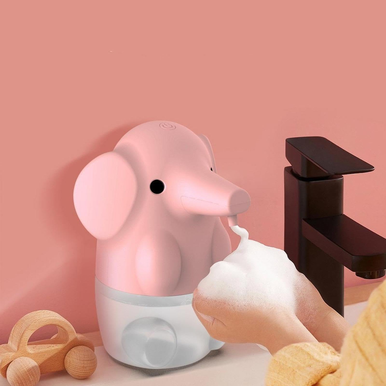 Distributore Automatico di Sapone 250ml, Creativo, Elettrico, per Bagno, Cucina