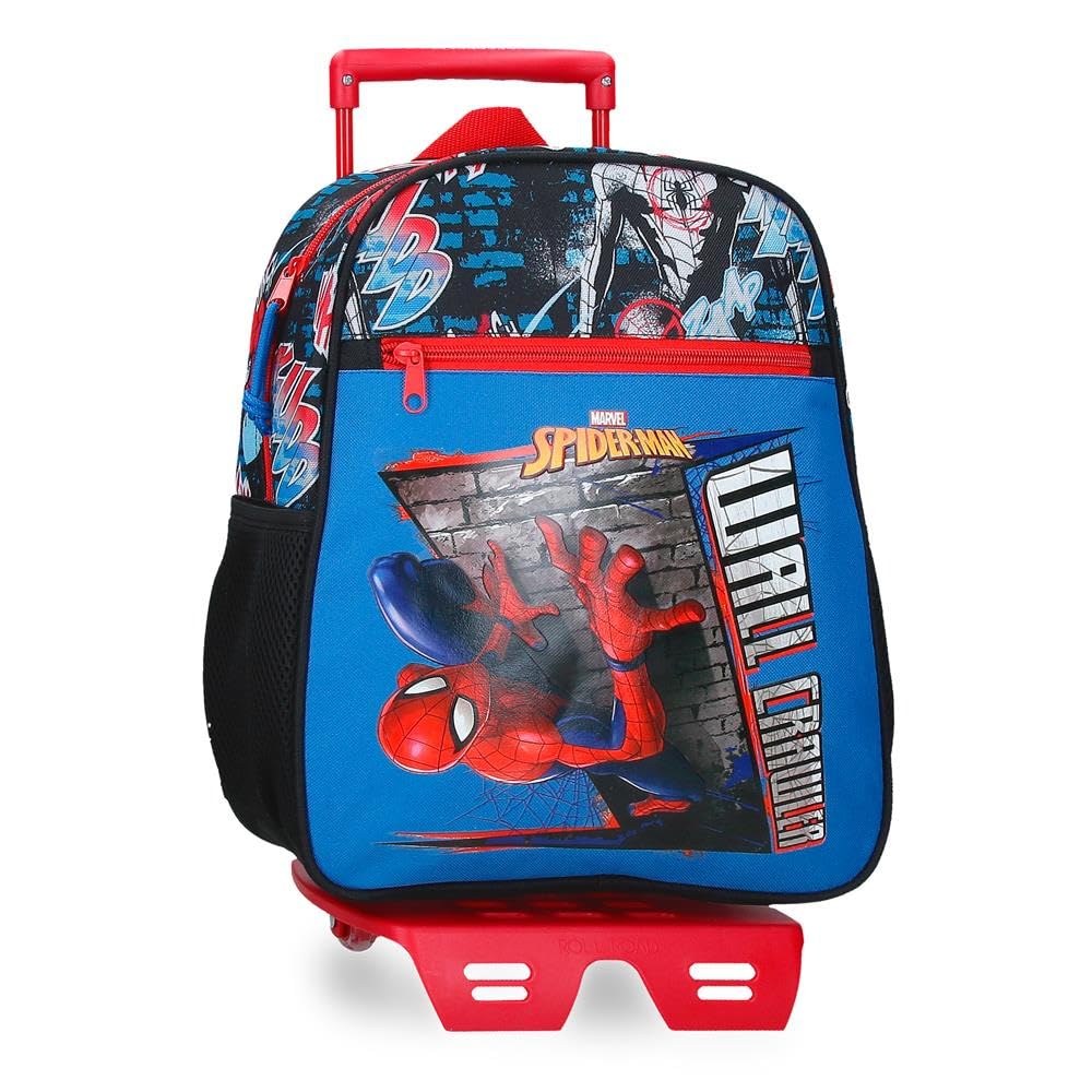 Joumma Marvel Spiderman Wall Crawler Mochila Casual Black 27x33x11 cm Polyester