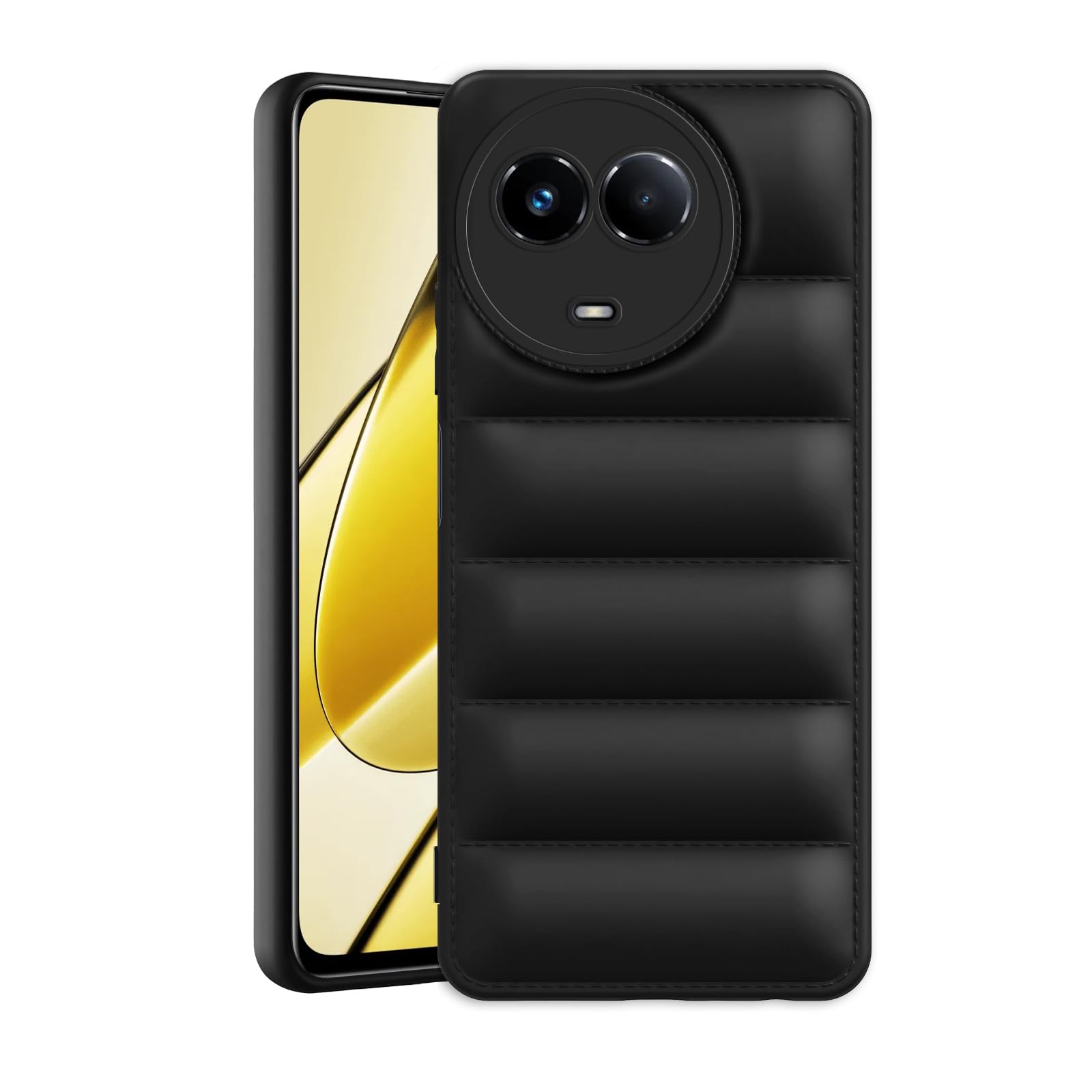 See full amazon price history chart for Plus Puffer Case Camera Protection Soft Back Cover for Realme 11 5G | 11X 5G | Narzo 60X - Black Plus Puffer Case Camera Protection Soft Back Cover for Realme 11 5G | 11X 5G | Narzo 60X - Black (B0CPPCZZ31) Amazon Price History, Amazon Price Tracker
