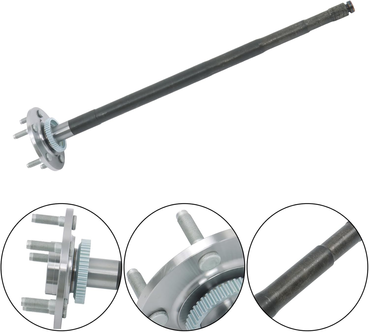 labwork Rear Passenger Side Drive Axle Shaft Assembly Replacement for Ram 1500 2011 Replace 630-164