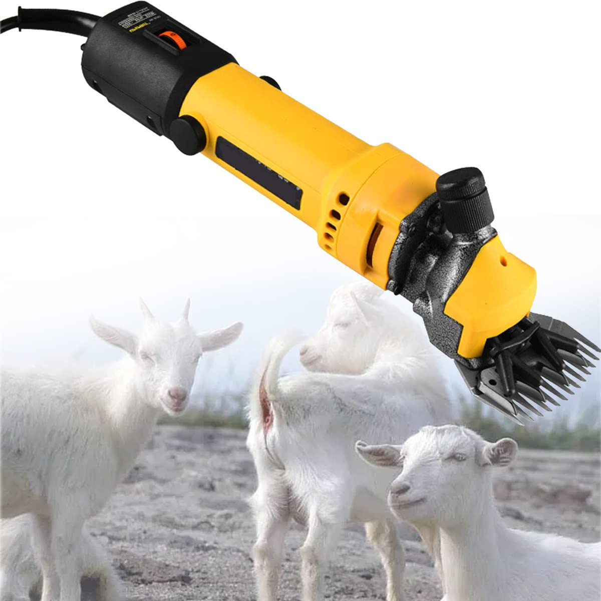 Tosatrice Professionale Per Pecore E Capre - Motore 750W, 2400 Giri/min - Kit Completo Con Lame E Accessori - 220V - Foto 4